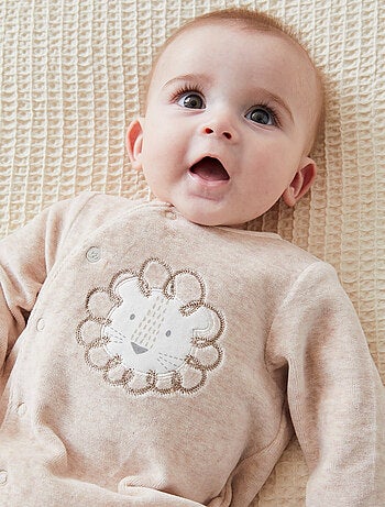 Noukie's - Pyjama en velours