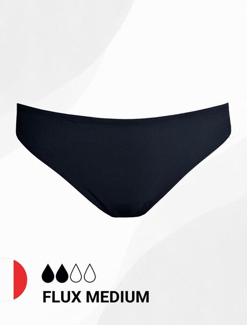 NOUVEAU - Bas de maillot de bain menstruel - Médium - ÉCO-RESPONSABLE- - Fabrication Française - Kiabi