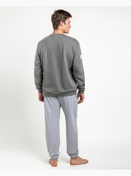 NOUVEAU PLAN Pyjama à manches longues recyclé pour homme - Kiabi NOUVEAU PLAN Pyjama à manches longues recyclé pour homme - Kiabi