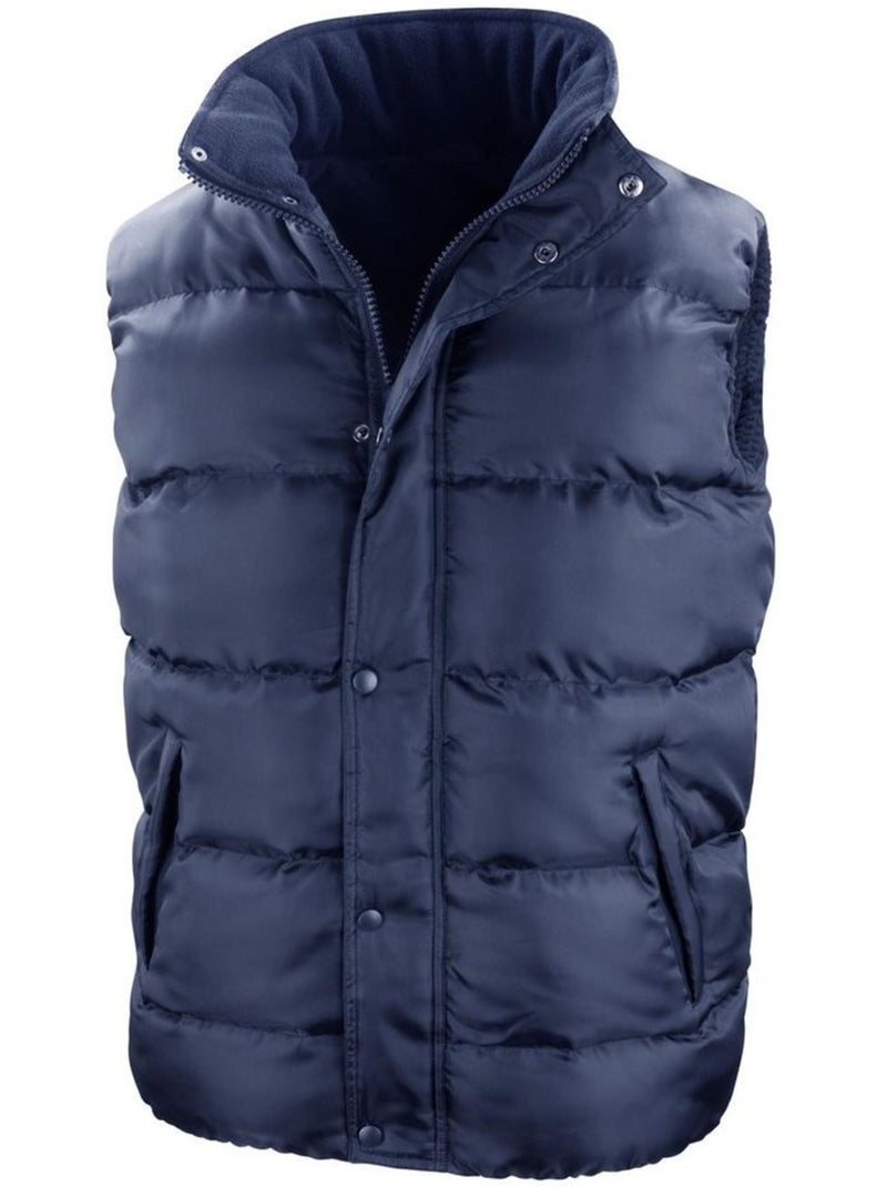 Nova lux veste sans manches rembourrée hydrofuge et coupe-vent - result core Bleu marine - Kiabi