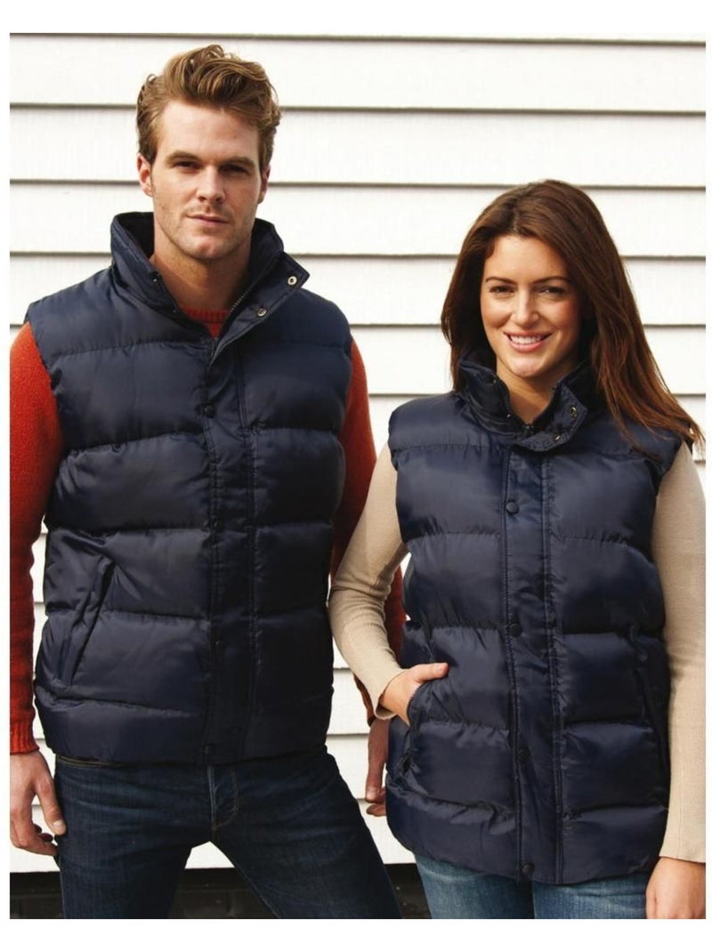 Nova lux veste sans manches rembourrée hydrofuge et coupe-vent - result core Bleu marine - Kiabi