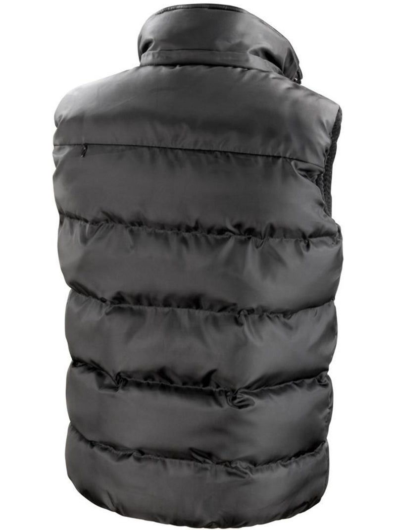 Nova lux veste sans manches rembourrée hydrofuge et coupe-vent - result core Noir - Kiabi