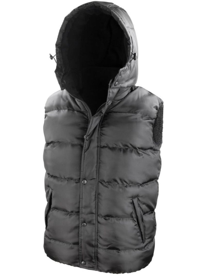 Nova lux veste sans manches rembourrée hydrofuge et coupe-vent - result core Noir - Kiabi