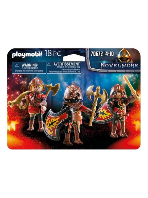 Novelmore 3 combattants Burnham Raiders - Kiabi