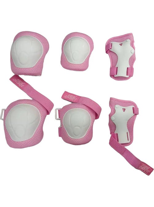 NSP - Kit de protections rose, taille XS jusqu'à 25 kg - Kiabi