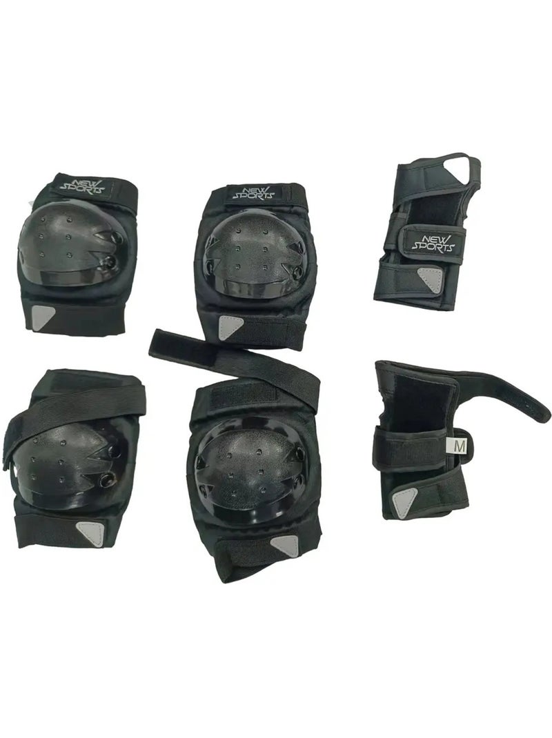 NSP Set de protections Inliner XS Noir - Kiabi
