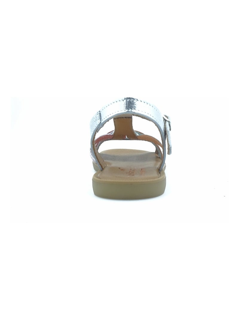 Nu Pieds Bellamy Argent Argent - Kiabi