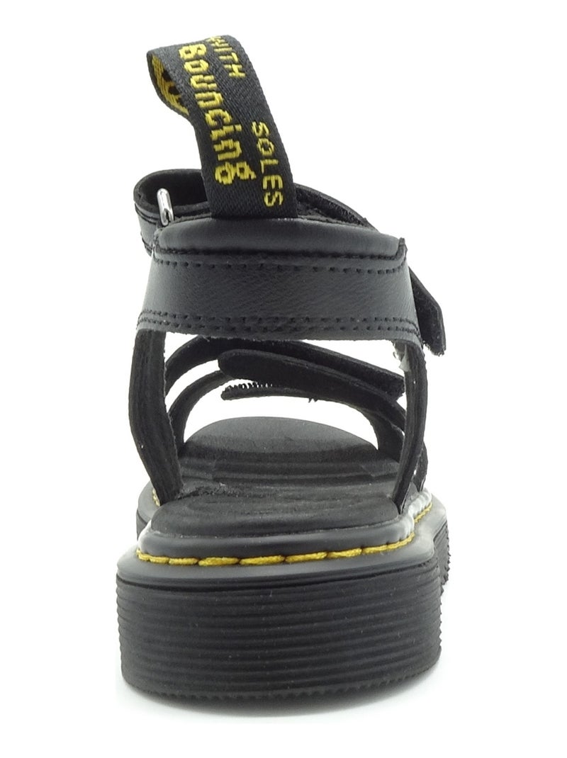 Nu Pieds Fille Dr Martens Noir - Kiabi