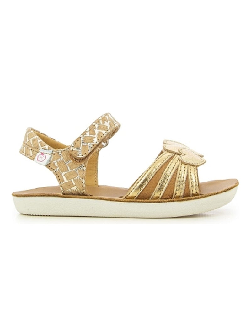 Nu Pieds Fille Shoopom Doré/or - Kiabi