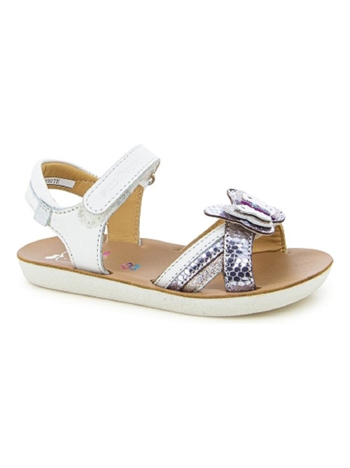 Nu Pieds Shoopom Argent - Kiabi