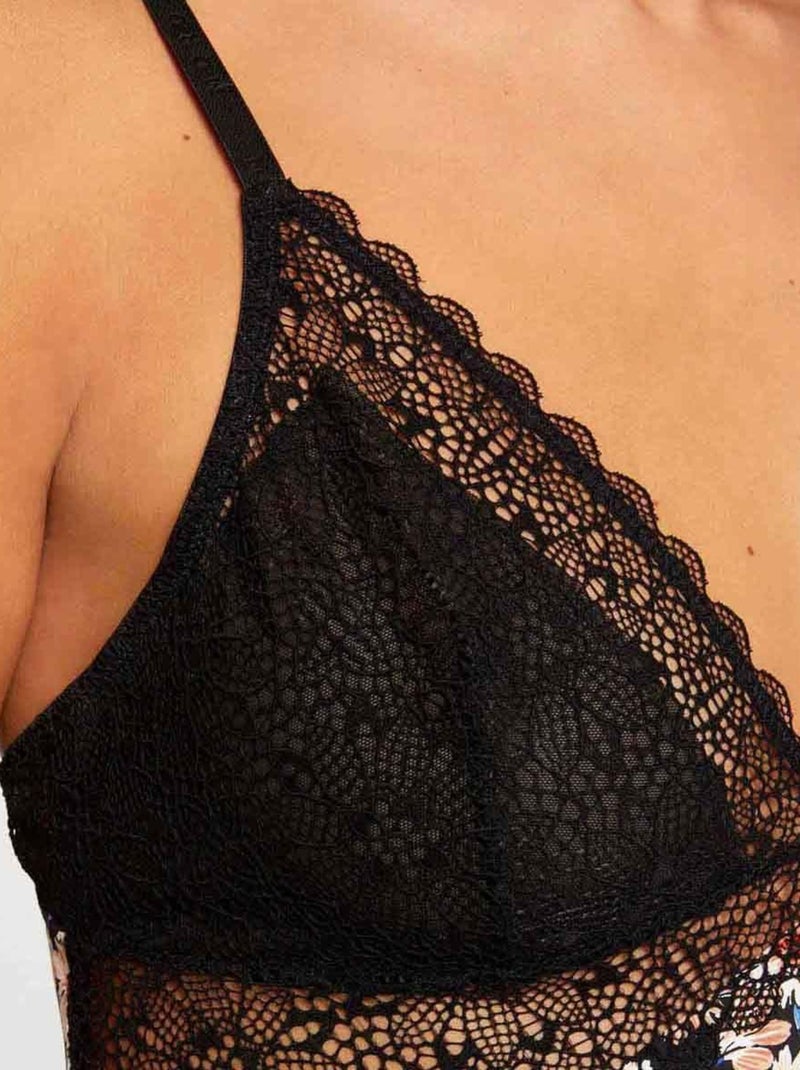 Nuisette ANOUK - Morgan Lingerie Noir - Kiabi