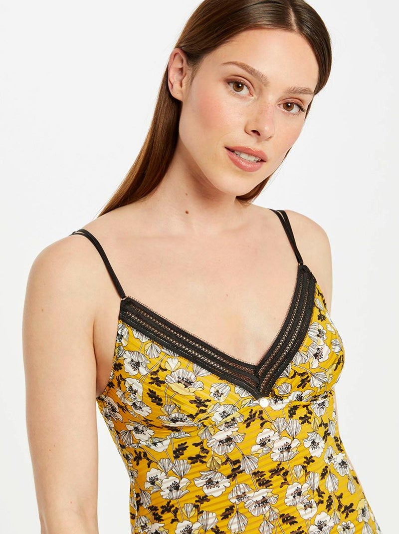 Nuisette ARMELLE - Morgan Noir Jaune - Kiabi