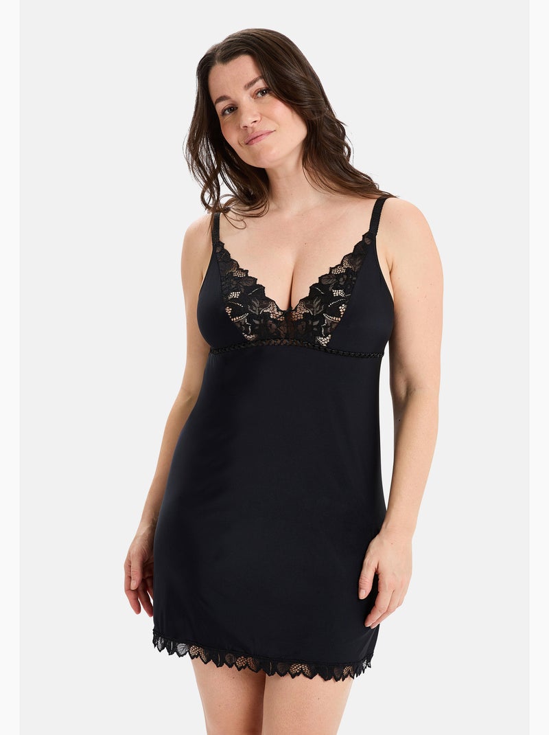 Nuisette arum sans complexe lingerie Noir - Kiabi