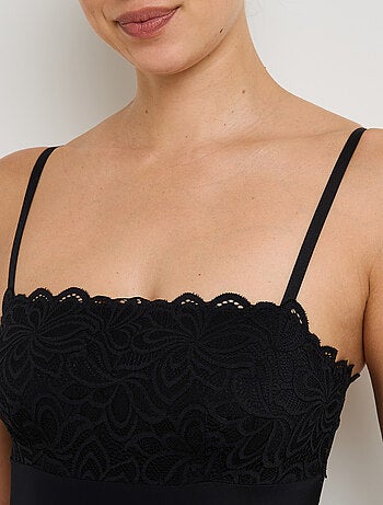 Nuisette bandeau dentelle Syara - RougeGorge Lingerie