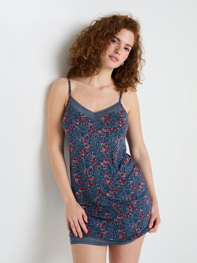 Nuisette Camille - RougeGorge Lingerie Bleu Multicolore - Kiabi