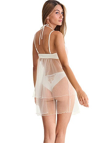Nuisette courte transparente MIRACLE MARIAGE