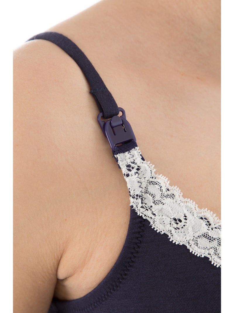 Nuisette de grossesse de d'allaitement IRIS 'Bogema' Bleu marine - Kiabi