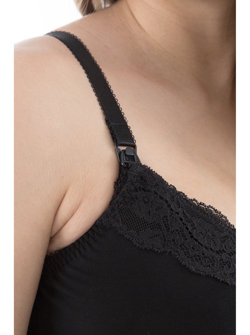 Nuisette de grossesse de d'allaitement LA MAGIE NOIRE 'Bogema' - Kiabi