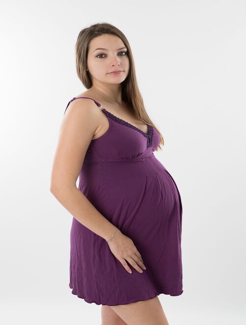 Nuisette de grossesse de d'allaitement LILAS 'Bogema' - Kiabi