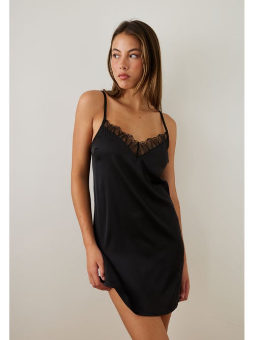 Nuisette en satin cristy - Kiabi Nuisette en satin cristy - Kiabi