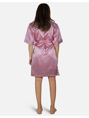 nuisette en satin Kebello