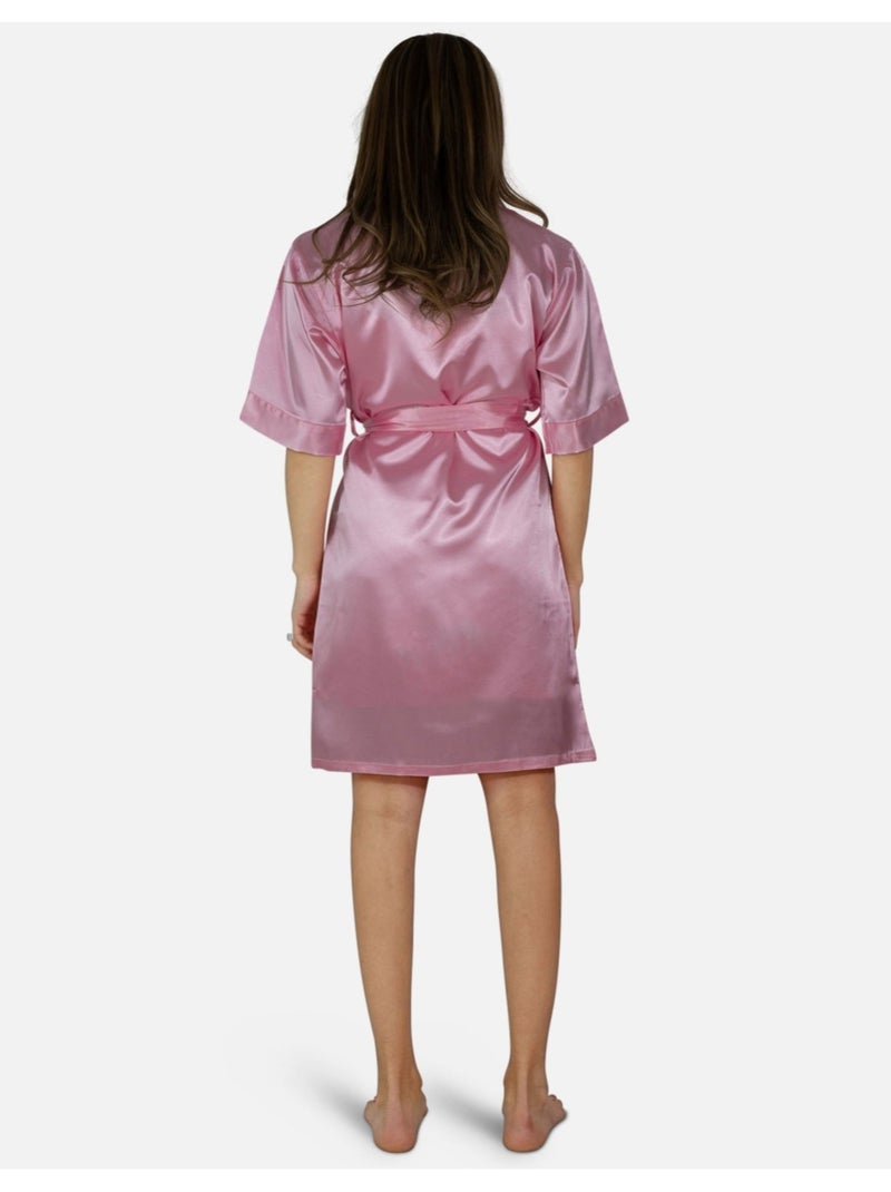 nuisette en satin Kebello Rose - Kiabi
