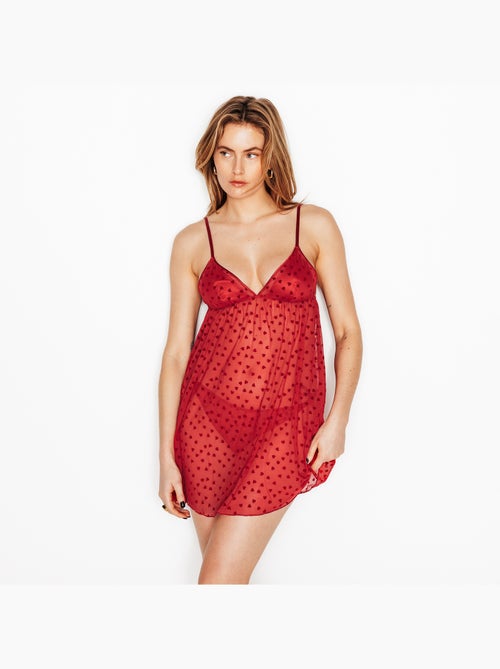 Nuisette et tanga Isis - RougeGorge Lingerie - Kiabi