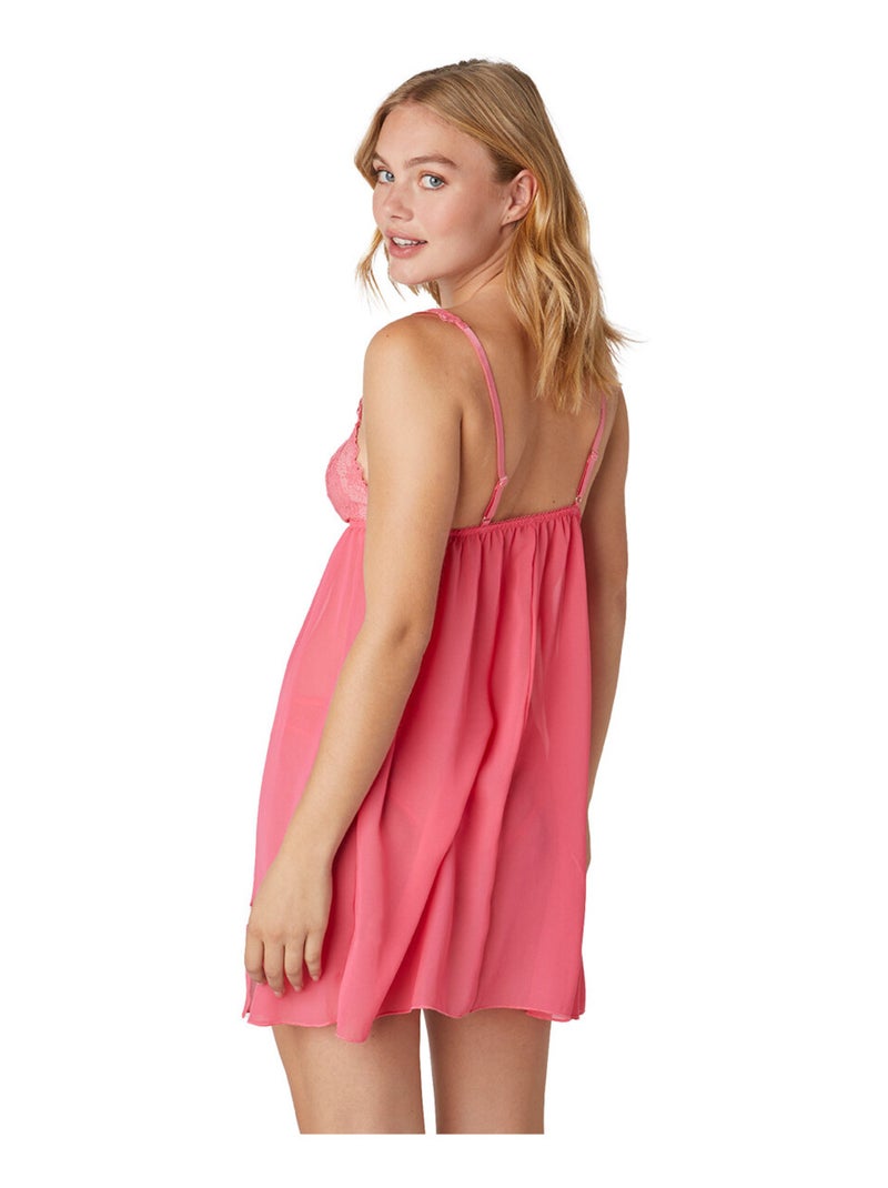 Nuisette ETOILE - Brigitte Bardot Lingerie Rose - Kiabi