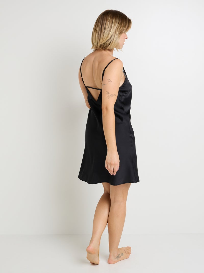 Nuisette Femme - RougeGorge Lingerie Noir - Kiabi