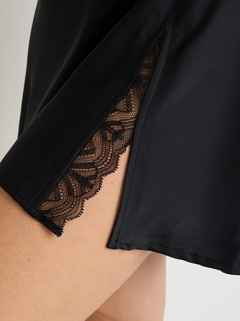 Nuisette Femme - RougeGorge Lingerie Noir - Kiabi