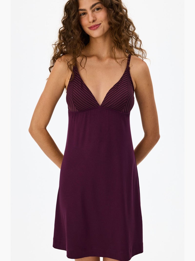 Nuisette femme aurora penti Violet - Kiabi