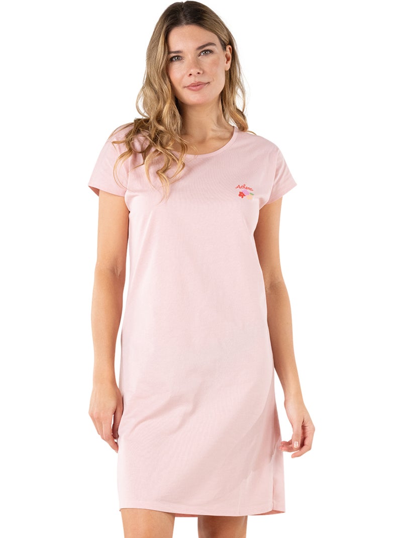 Nuisette femme Print Athena Peche - Kiabi