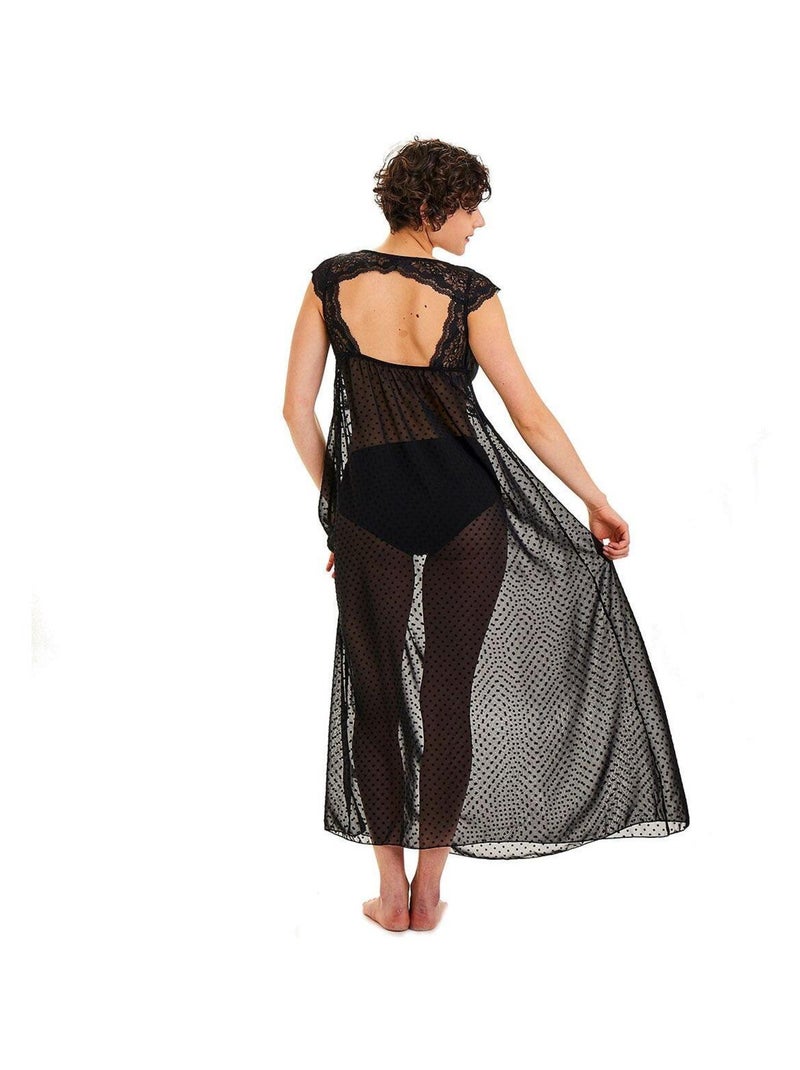 Nuisette longue PANACHE - Pomm'Poire Noir - Kiabi