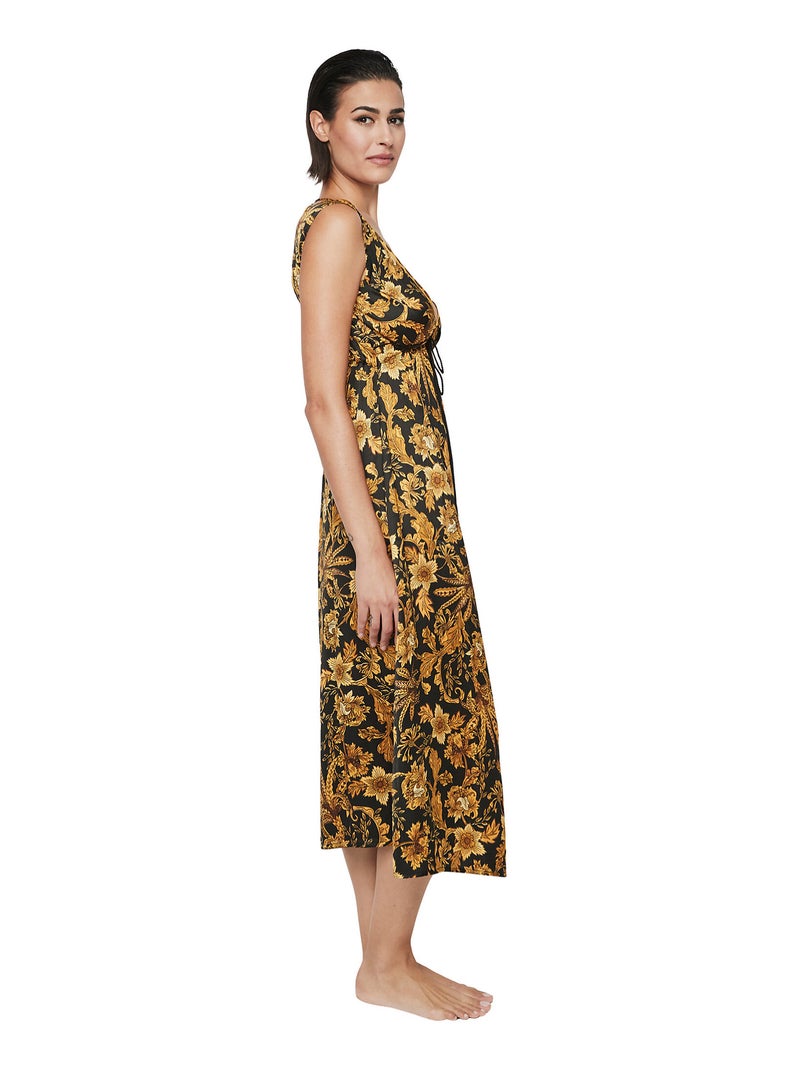 Nuisette longue sans manches P117 ACANTHUS Noir - Kiabi