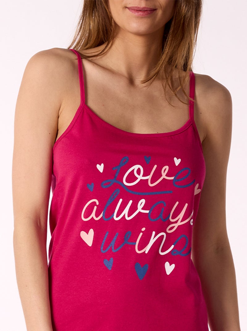 Nuisette   LOVA rose - MELISSA BROWN Rose foncé - Kiabi