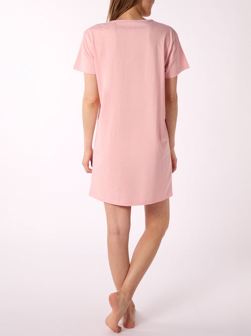 Nuisette manche courte LOVA nude/rose - MELISSA BROWN - Kiabi Nuisette manche courte LOVA nude/rose - MELISSA BROWN - Kiabi
