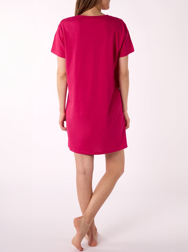 Nuisette manche courte   LOVA rose - MELISSA BROWN Rose foncé - Kiabi