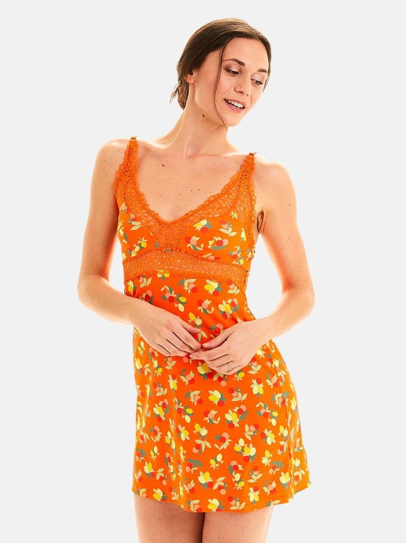 Nuisette NOUMEA - Camille Cerf & Pomm'Poire Orange - Kiabi