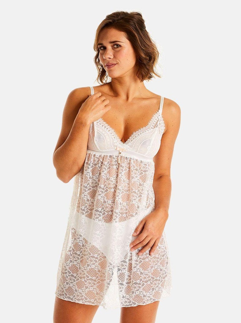 Nuisette PIECE MONTEE - Pomm'Poire Blanc - Kiabi