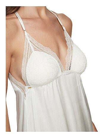 Nuisette satinée AGATHA MARIAGE