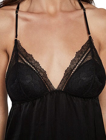 Nuisette satinée AGATHA