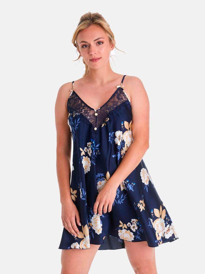 Nuisette SPLENDEUR - Brigitte Bardot Lingerie Bleu - Kiabi