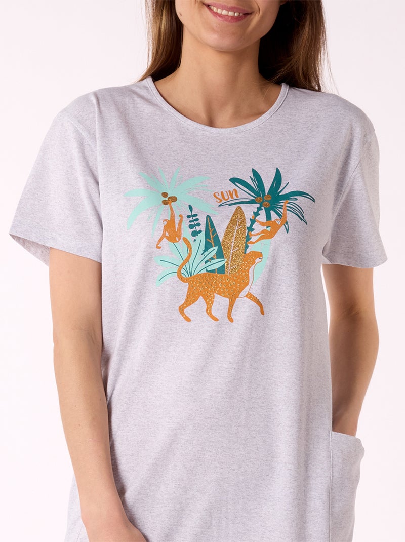 Nuisette   SUNNY gris clair - MELISSA BROWN Gris clair - Kiabi