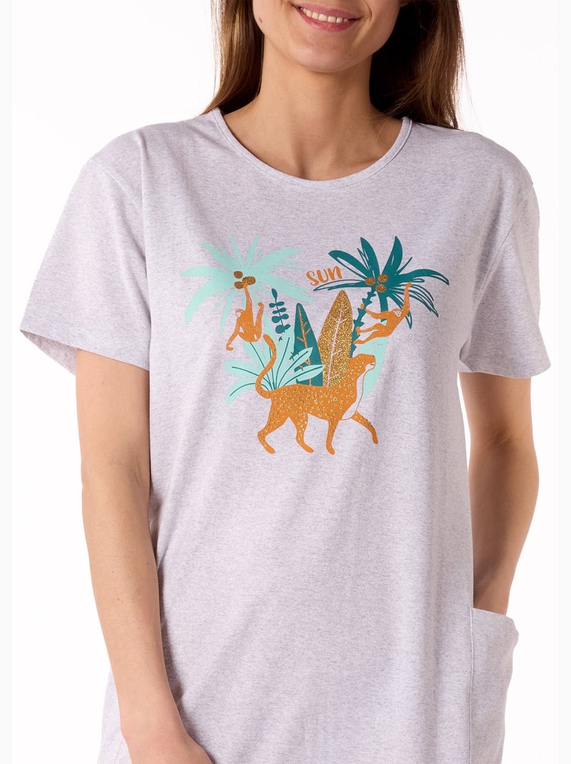 Nuisette   SUNNY gris clair - MELISSA BROWN Gris clair - Kiabi