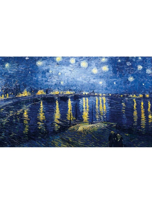 Nuit étoilée sur le Rhône de Van Gogh - Kiabi