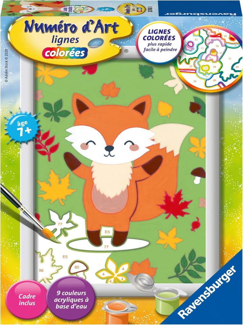 Numéro D'art Mini Format Renard - Ravensburger N/A - Kiabi