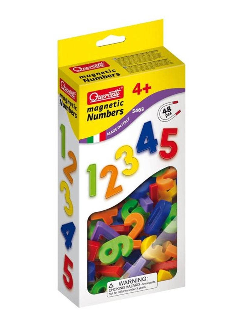 Numéros magnétiques, 48 pièces. Multicolore - Kiabi