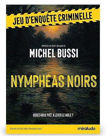 Nymphéas noirs jeu de reflexion