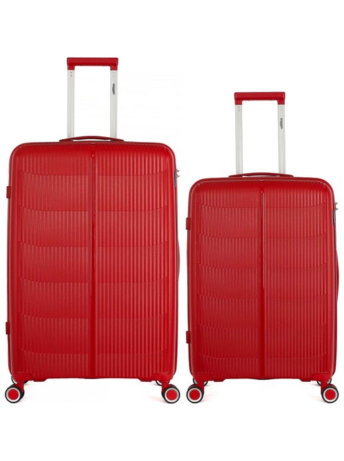 OBAGO  -  Lot de 2  -  Valise grand format et valise weekend ANDROMEDE - Kiabi