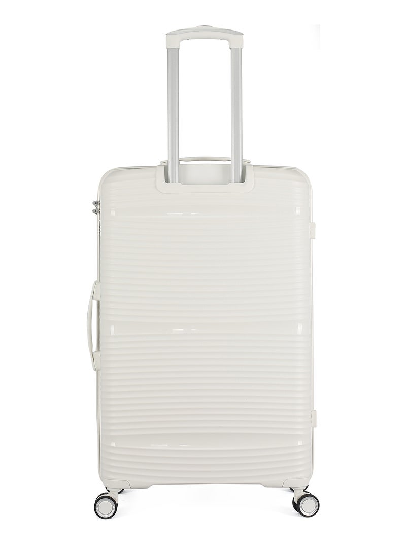 OBAGO - LOT DE 2 - Valises grand format et cabine CENTAURE Blanc - Kiabi